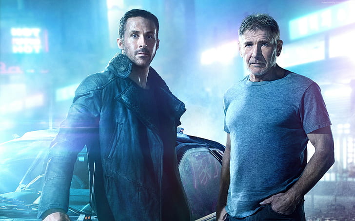 Harrison Ford, Blade Runner 2049, Ryan Gosling, Jared Leto, HD wallpaper