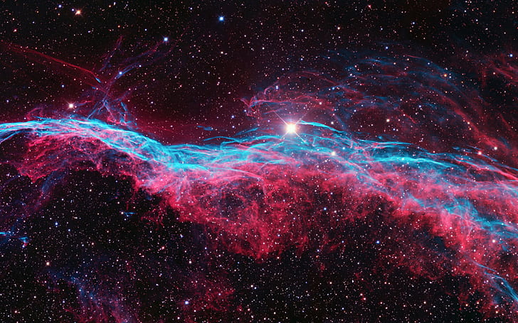 191, broom, constellation, cygnus, lbn, nebula, ngc6960, supernova, HD wallpaper