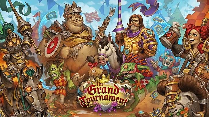 Blizzard Entertainment, Hearthstone, The Grand Tournament, representation, HD wallpaper
