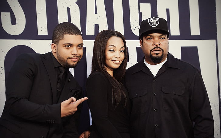HD wallpaper: Straight Outta Compton O'Shea Jackson and Ice Cube, premiere  | Wallpaper Flare