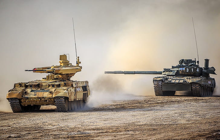 Terminator, BMPT-72, T-80 YE-1, T-80UE-1, armored vehicles of Russia