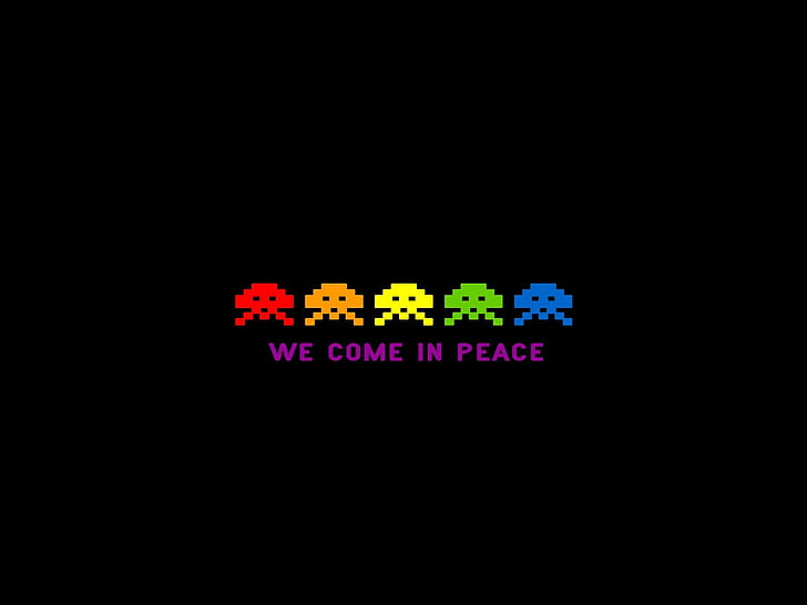 retro Games, Space Invaders, HD wallpaper