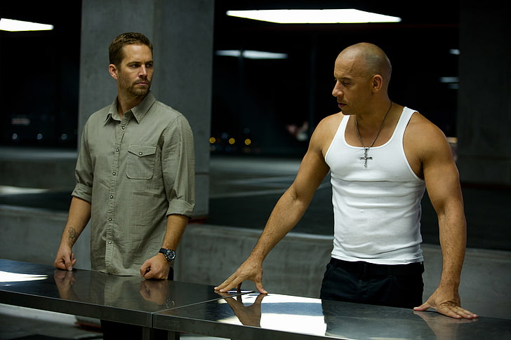 Vin Diesel and Paul Walker, Dominic Toretto, Brian O'Conner, The Fast and the Furious 6