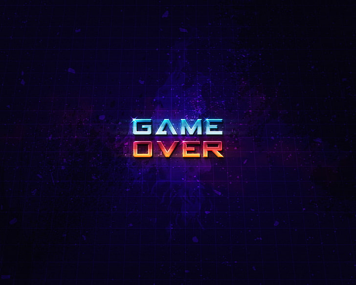 HD wallpaper: Game Over | Wallpaper Flare