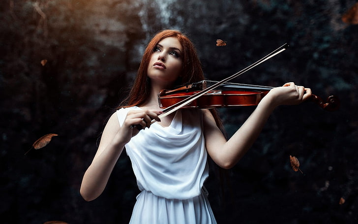 HD wallpaper: beautiful girl 1920x1200, violin, music, musical instrument |  Wallpaper Flare