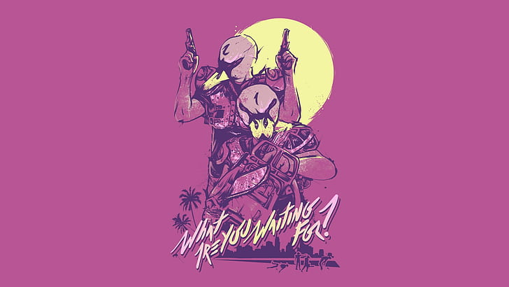 hotline miami 2 wrong number, HD wallpaper