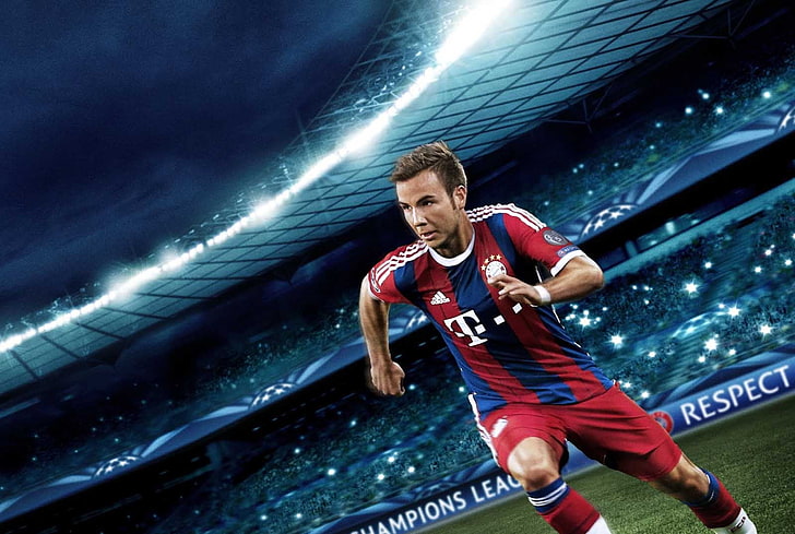football player photo, Pro Evolution Soccer 2015, Mario Götze, HD wallpaper