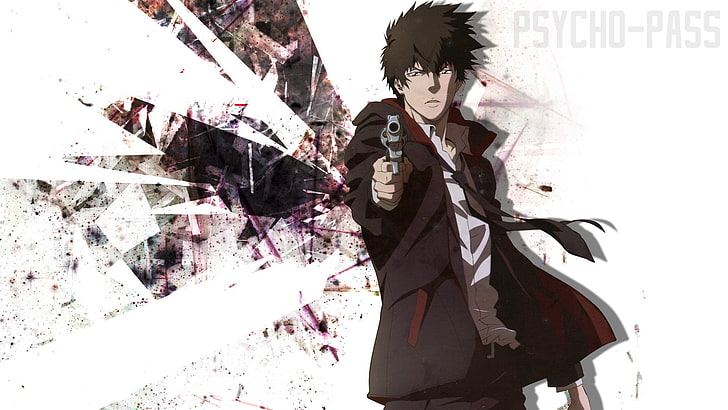 Anime, Psycho-Pass, Shinya Kogami, HD wallpaper