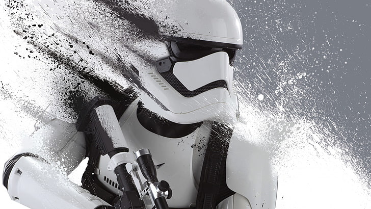 Storm Trooper wallpaper, Stormtrooper illustration, Star Wars, HD wallpaper
