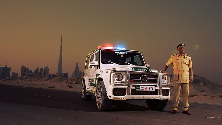 Vehicles, 2013 Brabus B63S 700 Widestar Dubai Police Edition