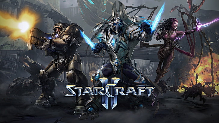 Starcraft II, Queen of Blades, Sarah Kerrigan, communication, HD wallpaper