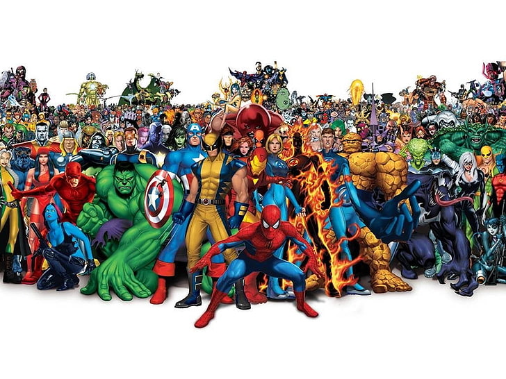 Marvel Super Heroes illustration, Comics, Marvel Comics, Abomination (Marvel Comics), HD wallpaper