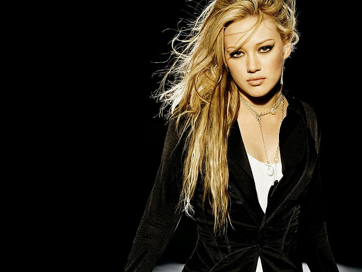 Hilary Duff 11, women's black jacket