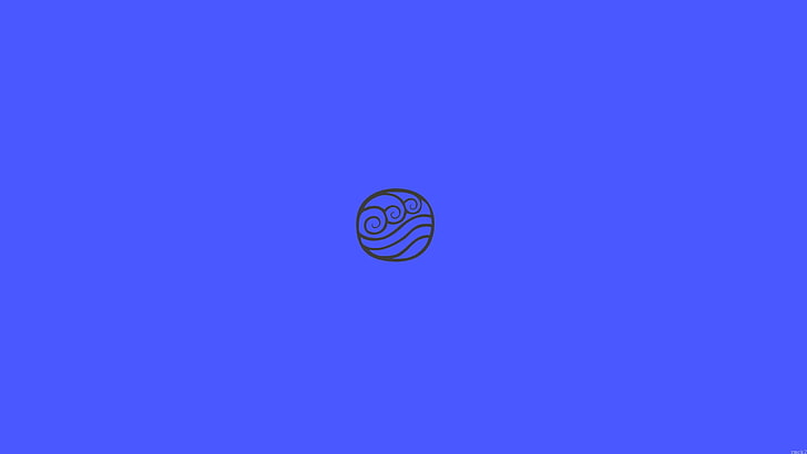 black and blue wave logo, Avatar: The Last Airbender, The Legend of Korra