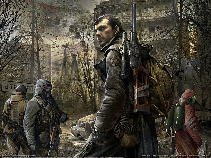 artwork, S.T.A.L.K.E.R.: Call Of Pripyat, video games, architecture