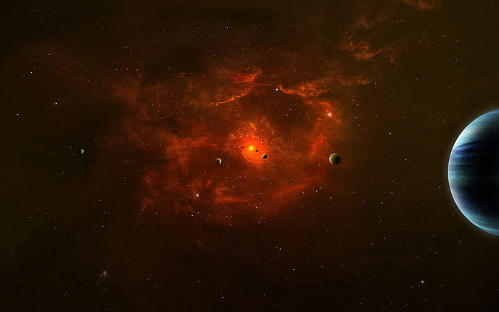 Hd Wallpaper Space Universe Stars Planets Galaxy 4k Ultra Hd