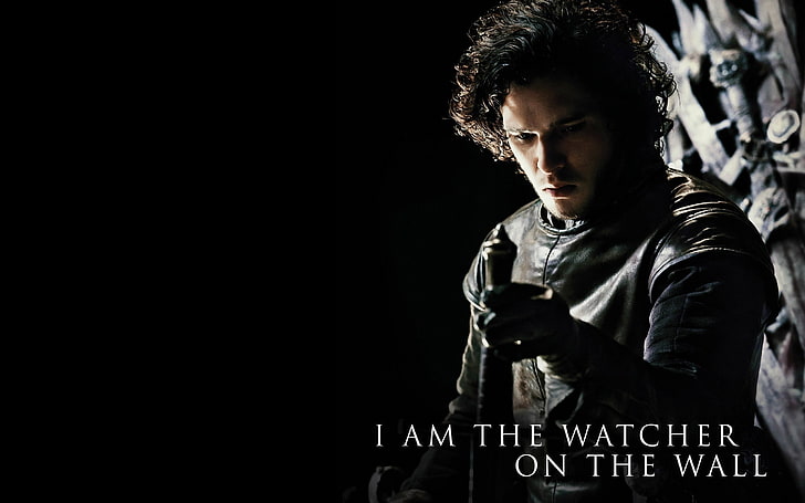 Game of Thrones, Night's Watch, Jon Snow, Kit Harington, TV, HD wallpaper