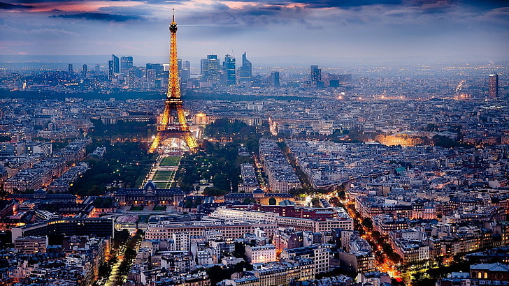 Eiffel Tower, Paris, city, architecture, building exterior, built structure