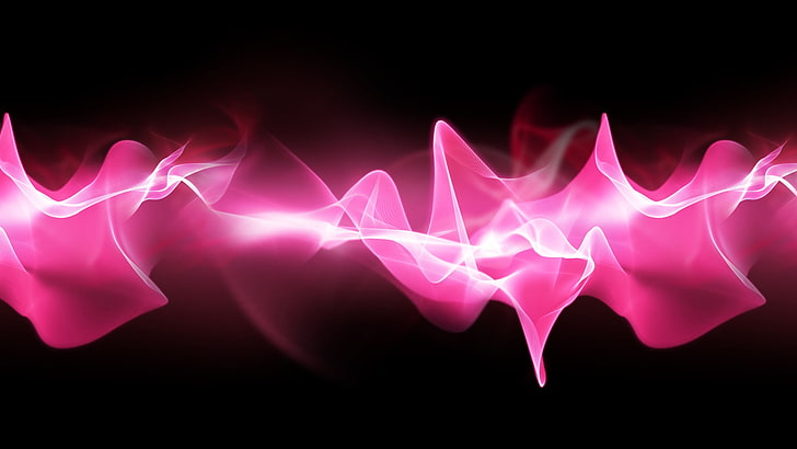 pink smoke 3D wallapper, wallpaper, style, xperia, abstract, backgrounds, HD wallpaper