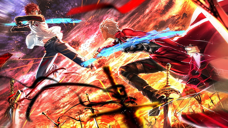 Fate Stay Night Unlimited Bladeworks, anime, Fate/Stay Night, HD wallpaper