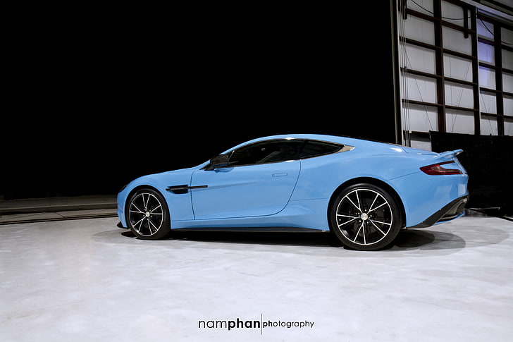 Aston Martin, auto, Photography, Vanquish, Nam Phan, HD wallpaper