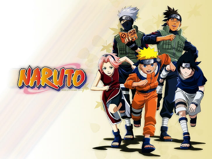 Naruto Shippuuden, Hatake Kakashi, Uchiha Sasuke, Uzumaki Naruto