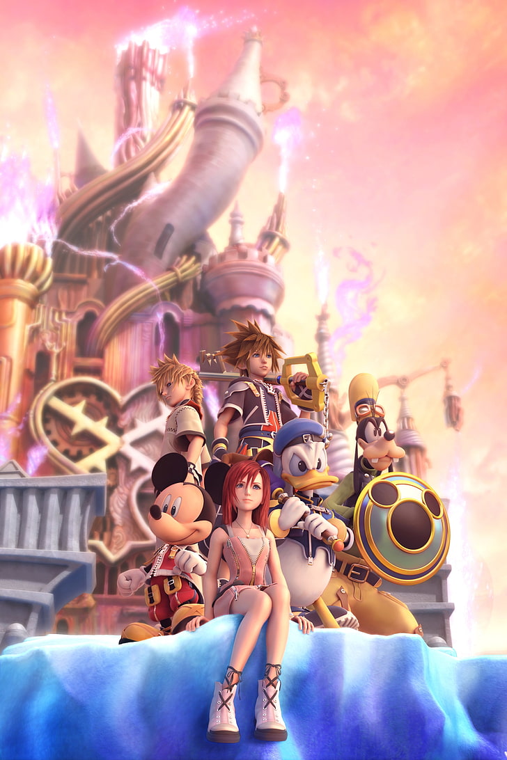 kingdom hearts 2000x3000  Video Games Kingdom Hearts HD Art