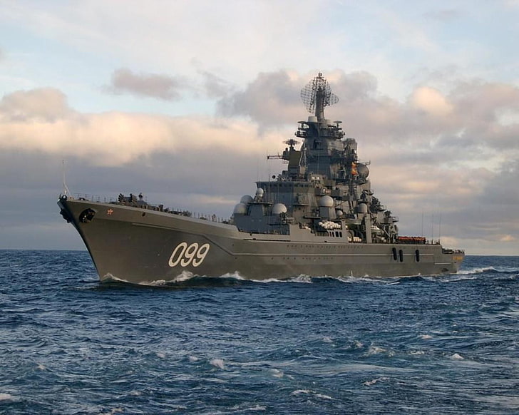 Moscva ship, Russian Navy, vehicle, military, nautical vessel, HD wallpaper