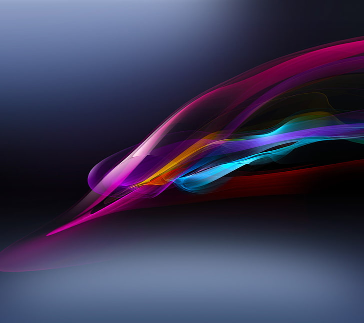 pink and blue LED light, abstract, multi colored, motion, studio shot, HD wallpaper