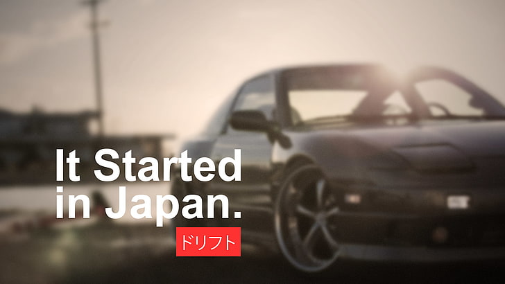 car, Japan, drift, Drifting, racing, vehicle, Japanese cars, HD wallpaper