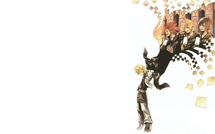 Kingdom Hearts Roxas Wallpaper FREE by DieVentusLady on DeviantArt