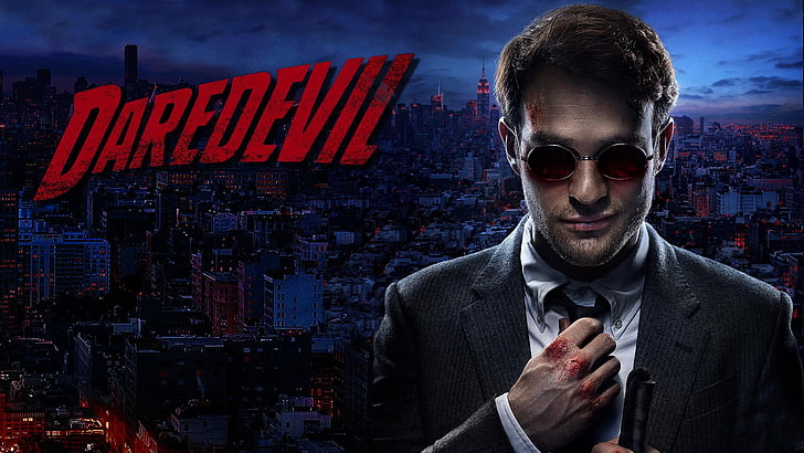 Daredevil poster, Charlie Cox, Netflix