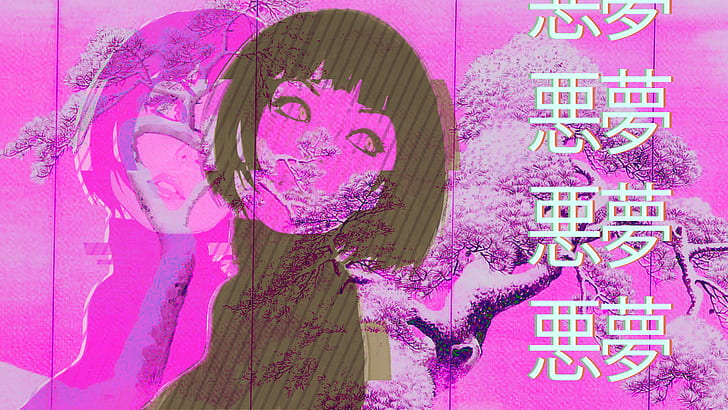 Anime, Aesthetic, HD wallpaper