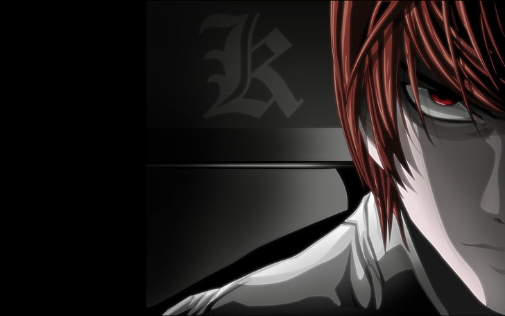 Death Note Kira wallpaper, Anime, indoors, close-up, no people, HD wallpaper