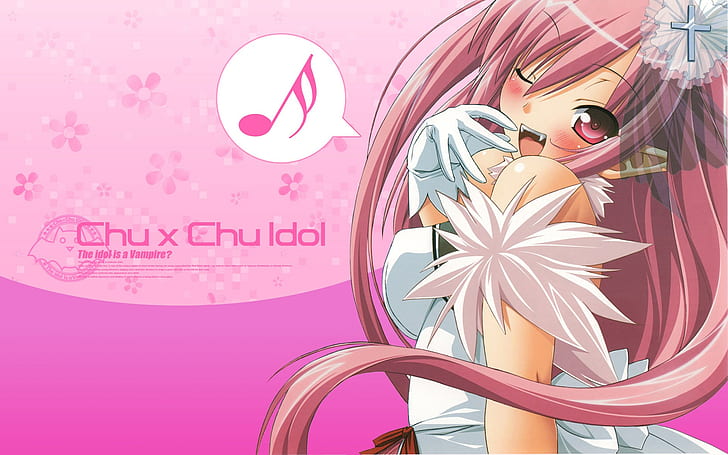 chu x chu idol, pink color, one person, indoors, fashion, art and craft, HD wallpaper