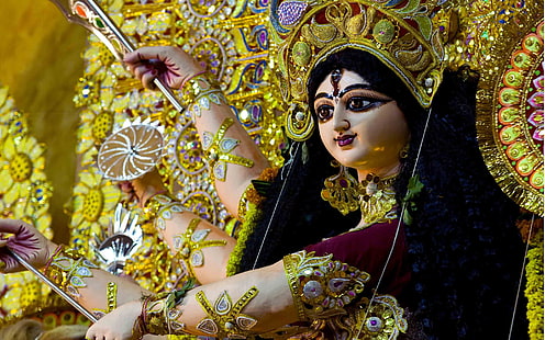 HD wallpaper: Maa Durga Images Best Images For Desktop Hd Wallpaper  1920×1200 | Wallpaper Flare
