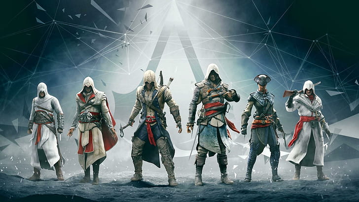 Assassins Creed Altair Ezio Connor Edward, HD wallpaper