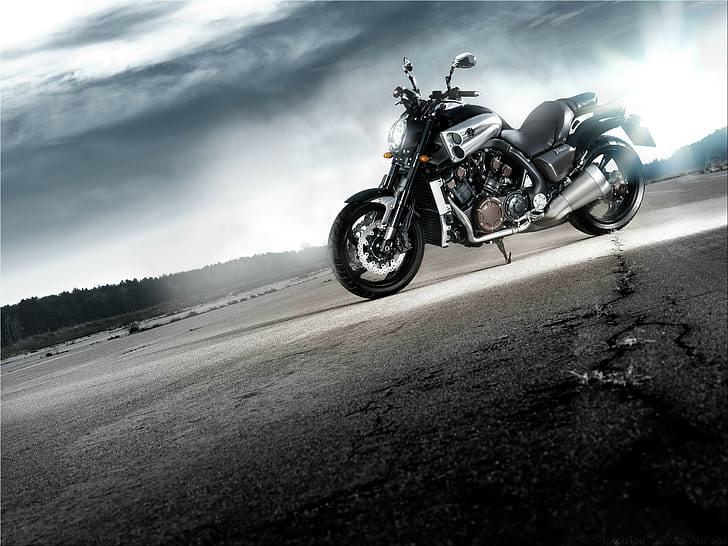 motorcycle, buy, rent, V-Max, Yamaha VMAX, cruiser, test drive, HD wallpaper