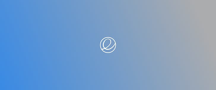 Linux, minimalism, gradient, elementary OS, HD wallpaper