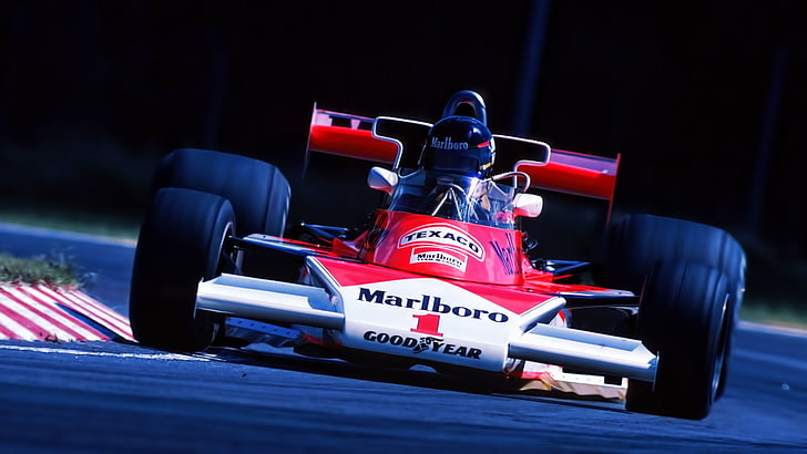 Formula 1, James Hunt, car, sports race, competition, speed, HD wallpaper