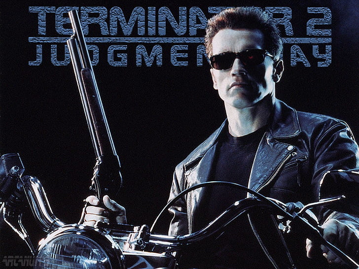 arnold schwarzenegger robot Terminator 2 Tag der Abrechnung Entertainment Movies HD Art