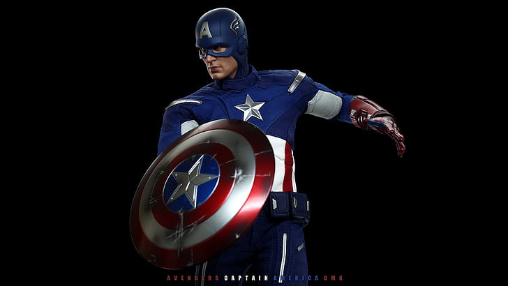 Captain America Avengers 2 Helmet Pointed Star Shield Hd Desktop Wallpapers 1920×1080, HD wallpaper