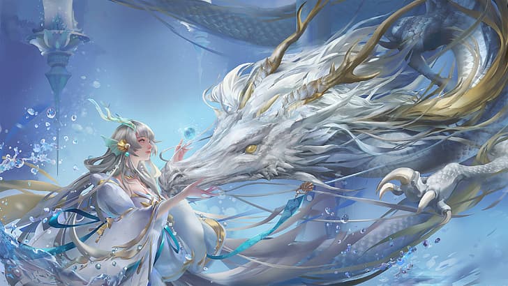 Honor of Kings, dragon, HD wallpaper