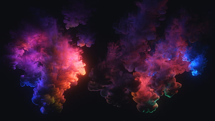 HD wallpaper: Colorfu, 4k, 8k, HD, smoke, abstract | Wallpaper Flare