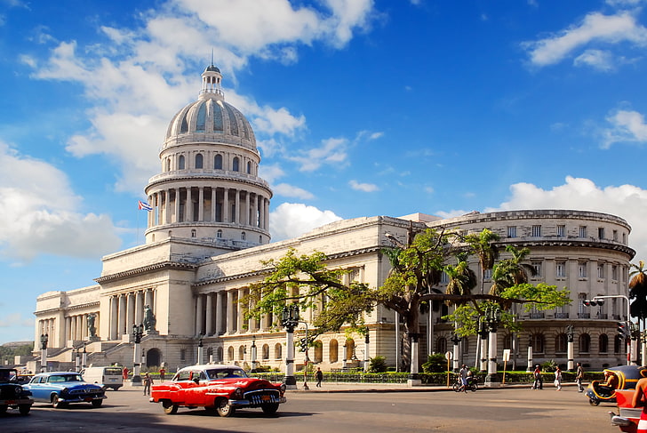 cityscape, Cuba, El Capitolio, building exterior, architecture, HD wallpaper