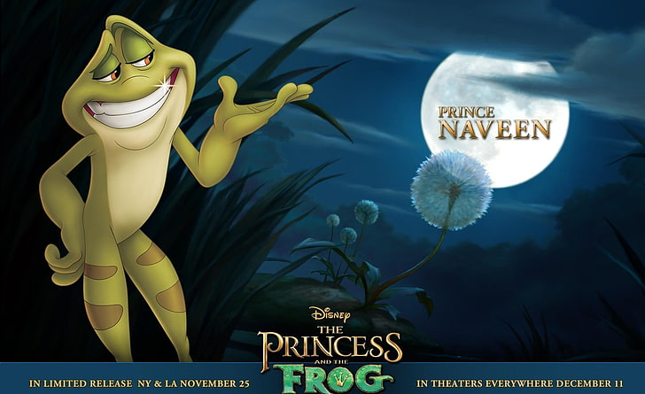 Princess And The Frog Movie Prince Naveen, Disney The Princess and the Frog digital wallpaper