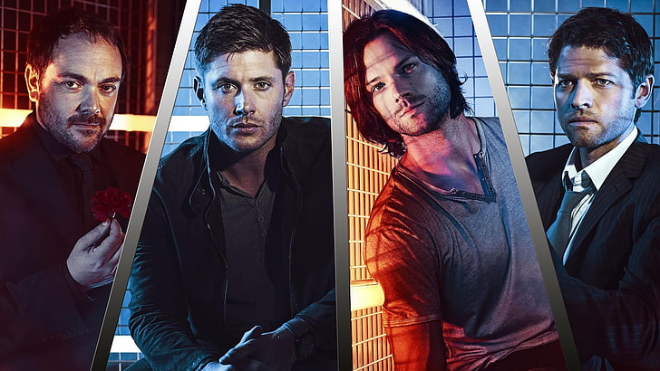 supernatural  background, group of people, young men, young adult