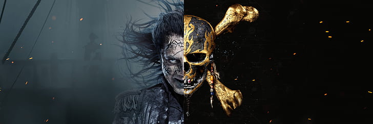 Movie, Pirates Of The Caribbean: Dead Men Tell No Tales, Captain Salazar, HD wallpaper