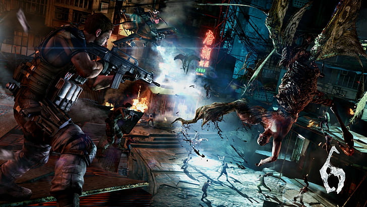Resident Evil 6, HD wallpaper