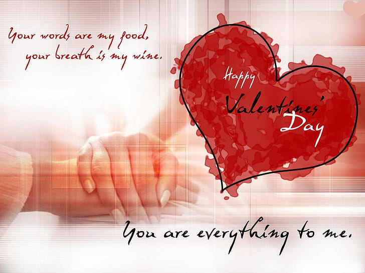 You are everything to me HD, love, HD wallpaper